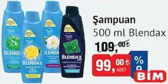 BLENDAX ŞAMPUAN 500 ML fiyat ve kampanya bilgisi